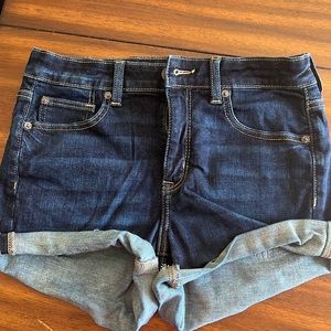 American Eagle size 8 womens jean shorts